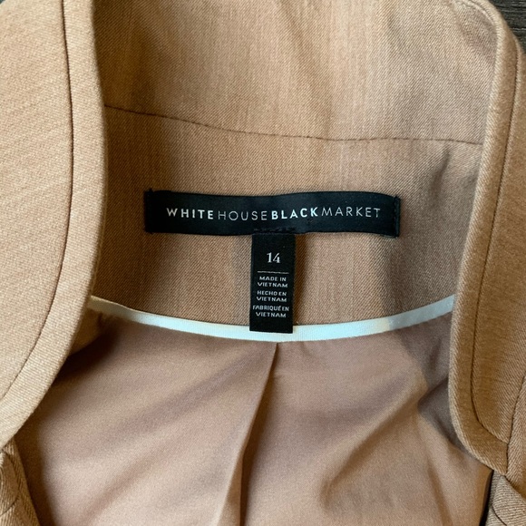 ❤️SOLD WHBM Heathered seasonless blazer jacket - Picture 3 of 8